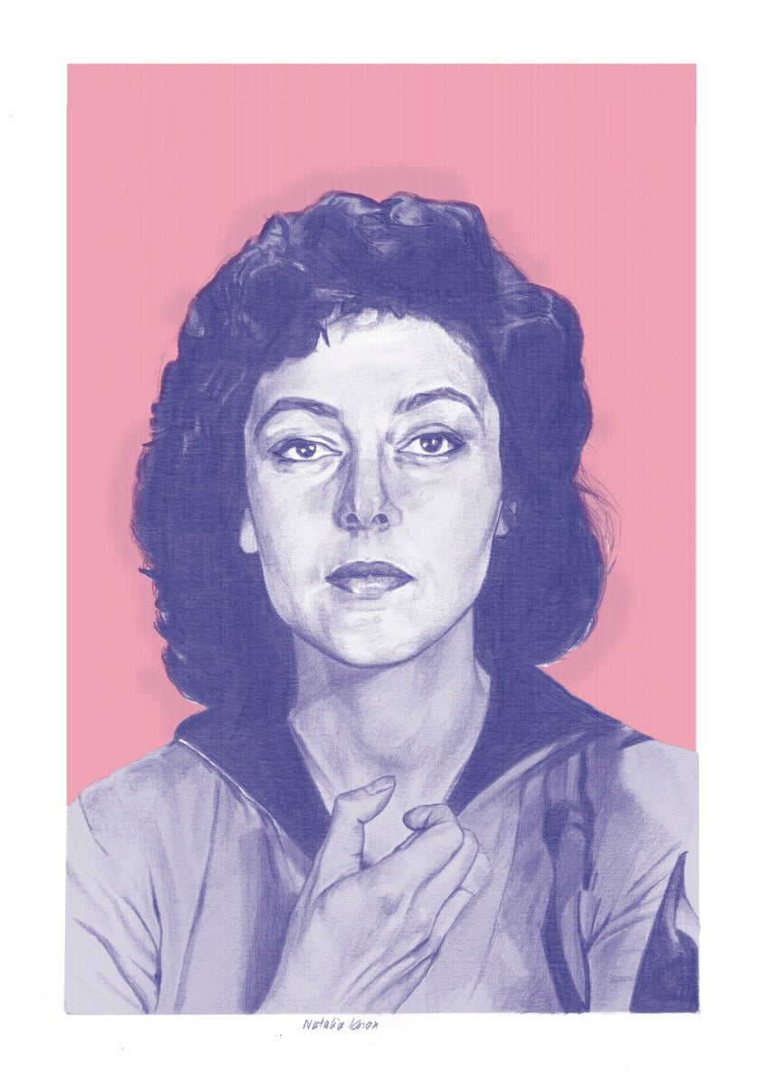Elaine May Riso Print