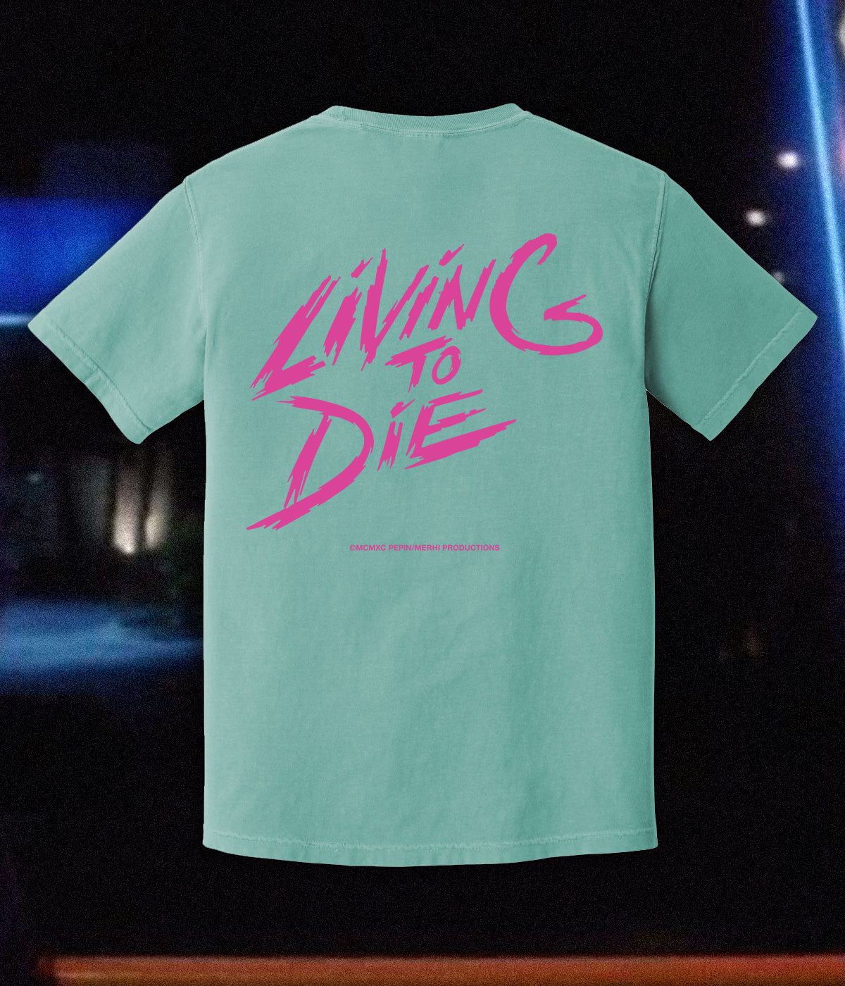 Living To Die Tee