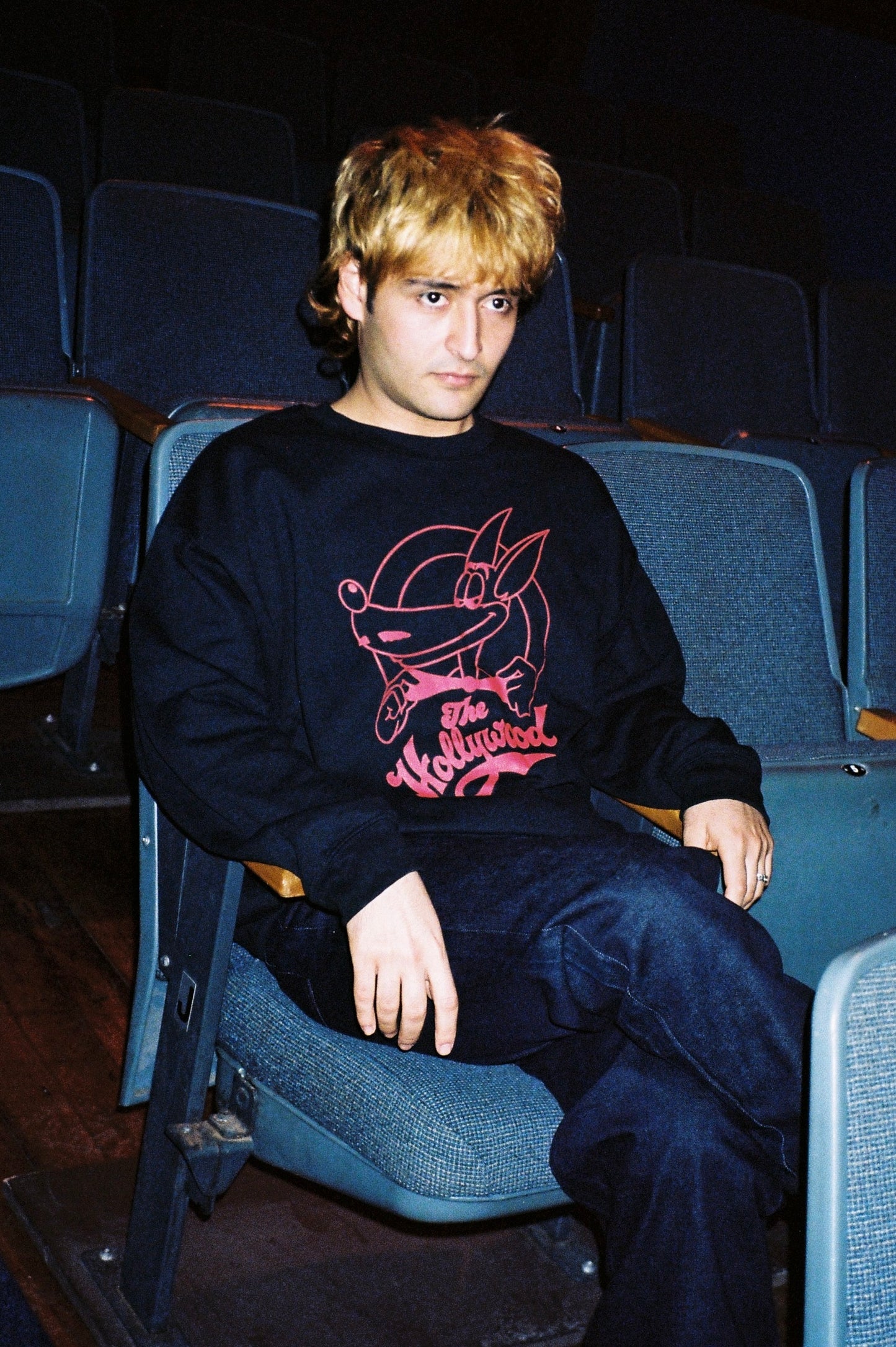 Wolfie Logo Sweatshirt - Black