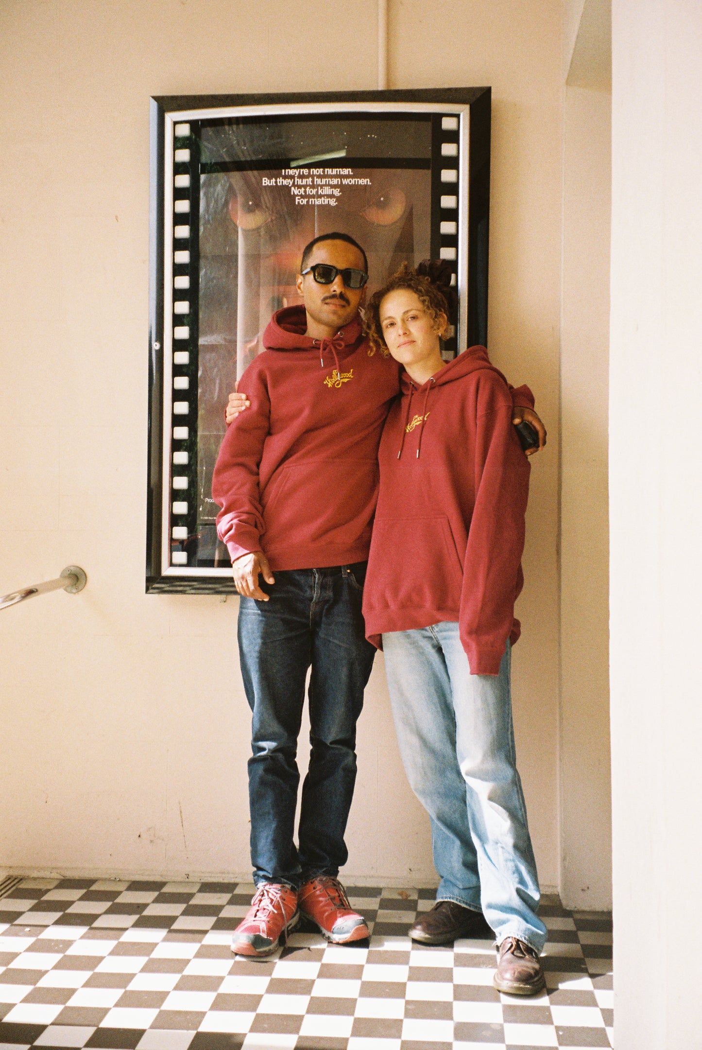 Hollywood Logo Embroidered Hoodie 2025 Colourway