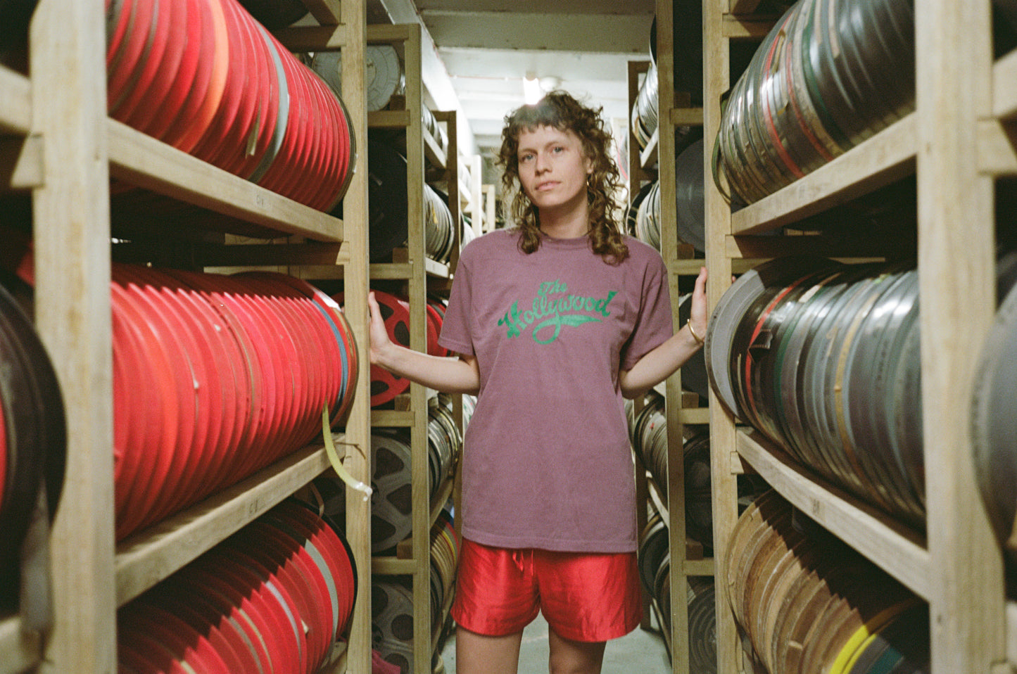 Classic Hollywood Tee - BERRY