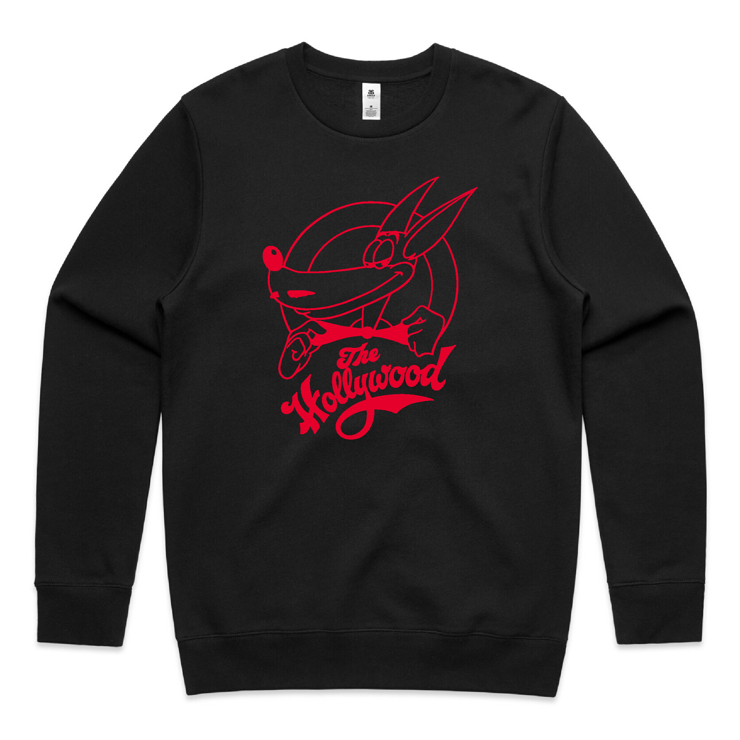 Wolfie Logo Sweatshirt - Black